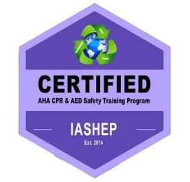 AHA CPR & AED Safety Training Program Badge